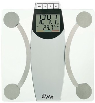 Weight Watchers ; Body Analysis Scale - White/Chrome