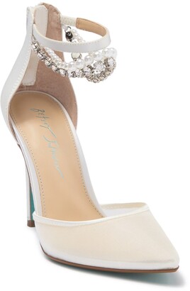 Betsey johnson tegan embellished stiletto pump