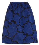Thumbnail for your product : Oscar de la Renta Floral Fil Coupe Skirt
