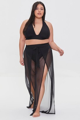 Forever 21 Plus Size Mesh Swim Cover-Up Pants - ShopStyle