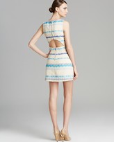 Thumbnail for your product : Alice + Olivia Dress - Eli Stripe Tweed