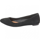 Thumbnail for your product : Steve Madden Black Suede Ballet flats