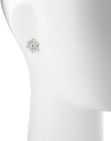 Thumbnail for your product : Boucheron Pensee 18K White Gold Diamond Stud Earrings