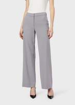 Thumbnail for your product : Giorgio Armani Loose-Fit Trousers In Wool Crepe