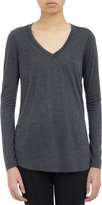 Thumbnail for your product : Barneys New York Jersey V-Neck Long-sleeve Tee