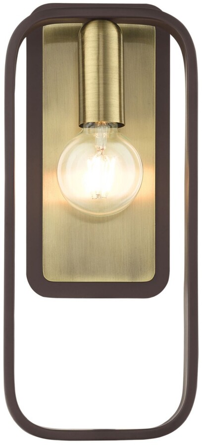 Livex Bergamo 1 Light Single Sconce