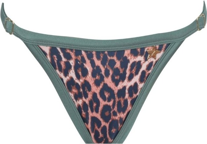 Yorstruly Double Dip Bikini Bottom - Leopard