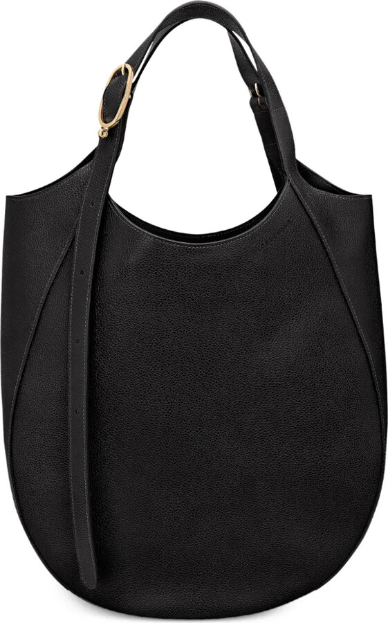 Longchamp XL Le Foulonné buckle-detail tote bag