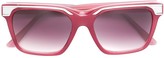 Thumbnail for your product : Emmanuelle Khanh Square Frame Sunglasses