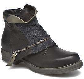 Dockers Women's Nikol Zip-up Ankle Boots in Black