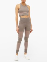 Thumbnail for your product : adidas by Stella McCartney Low-impact Sports Bra - Brown