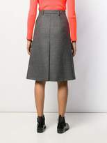 Thumbnail for your product : Prada checked A-line skirt