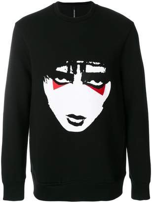 Neil Barrett Siouxsie printed sweatshirt
