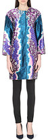Thumbnail for your product : Peter Pilotto Collarless silk coat