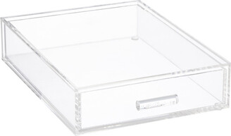 The Container Store Luxe Acrylic Modular System Makeup Organizer