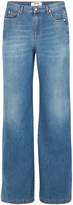 Thumbnail for your product : MSGM High-rise Wide-leg Jeans