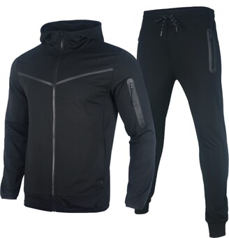 Men Sweatsuit Riskrole Men's Hoodie Tracksuit Set Pieces Outfits