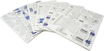 4D Cityscape Star Wars - R2D2 Paper Model Kit: 192 Pcs