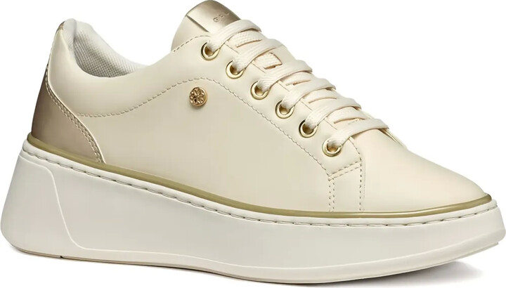 Geox Sunnetty lace-up platform sneakers