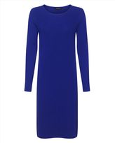 Thumbnail for your product : Jaeger Wool Ottoman Ribbed Dress