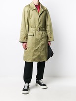 Thumbnail for your product : C.P. Company Pre-Owned 1990s Belted Knee-Length Raincoat