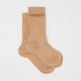 Thumbnail for your product : Burberry Logo Intaria Technical tretch Cotton ock