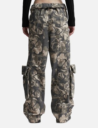 【Open Yy】CAMO ROLLED WAIST CARGO PANTS Open YY - Camo Rolled Waist Cargo Pants | HBX - Globally