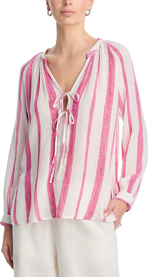 Rails Brielle Striped Tie Top