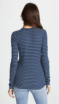 Thumbnail for your product : ATM Anthony Thomas Melillo Striped Long Sleeve Tee