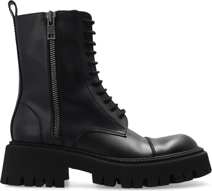 Balenciaga Women's Combat Boots | ShopStyle