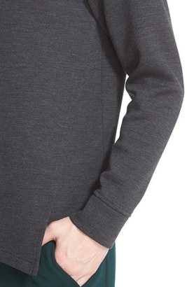 Marni Men's Asymmetrical Bonded Wool Pullover