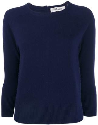 Dvf Diane Von Furstenberg Contrasting Zip Sweater