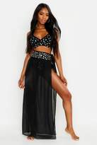 Thumbnail for your product : boohoo Premium Jewelled Maxi Beach Sarong
