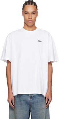 032c White 'SS-25, Paris' T-shirt - ShopStyle