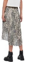 Thumbnail for your product : AllSaints Lea Leopard Print High/Low Skirt