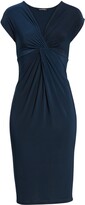 Thumbnail for your product : Isabella Oliver 'Carla' Knot Front Jersey Maternity Dress