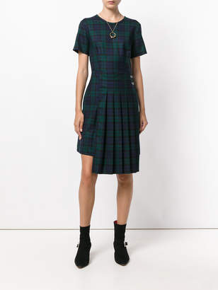 P.A.R.O.S.H. tartan pleated all in one