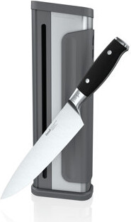 Ninja K32502 Foodi NeverDull System Chef Knife & Knife Sharpener Set, German Stainless Steel, Black