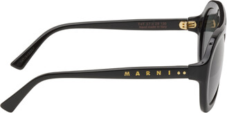 Marni Black Mount Toc Sunglasses