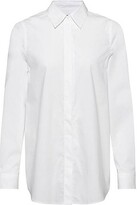 Thumbnail for your product : HUGO BOSS Relaxed-fit blouse in stretch cotton with graphic print