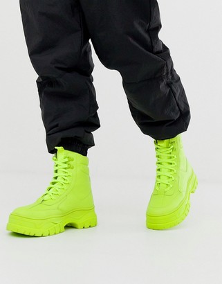 asos neon shoes