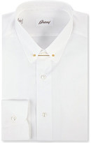 Thumbnail for your product : Brioni Collar bar regular-fit single cuff shirt - for Men