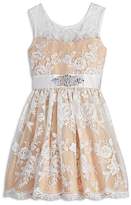 Thumbnail for your product : Us Angels Girls' Floral Lace Dress - Big Kid