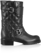 Thumbnail for your product : Marc Jacobs Quilted leather biker boots