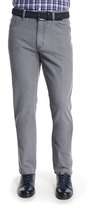 Thumbnail for your product : Ermenegildo Zegna Five-Pocket Slim-Fit Denim Jeans, Light Gray