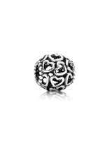 Thumbnail for your product : Pandora Sterling Silver Open Work Heart Charm