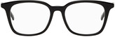 Thumbnail for your product : Gucci Black Acetate Rectangular Glasses