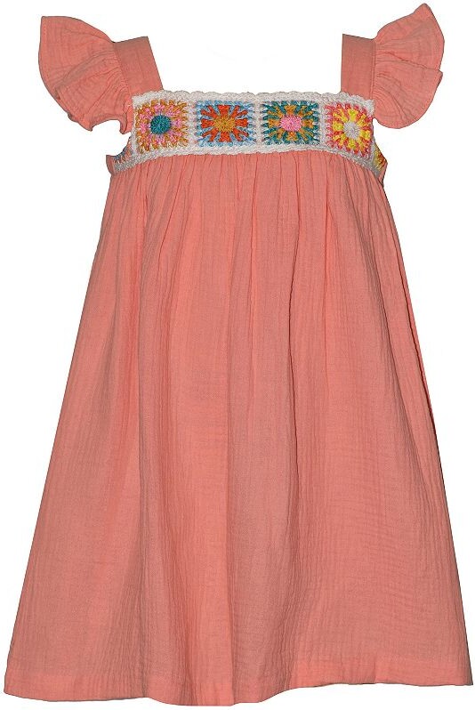 Bonnie Jean Baby & Toddler Girl Crochet Float Dress