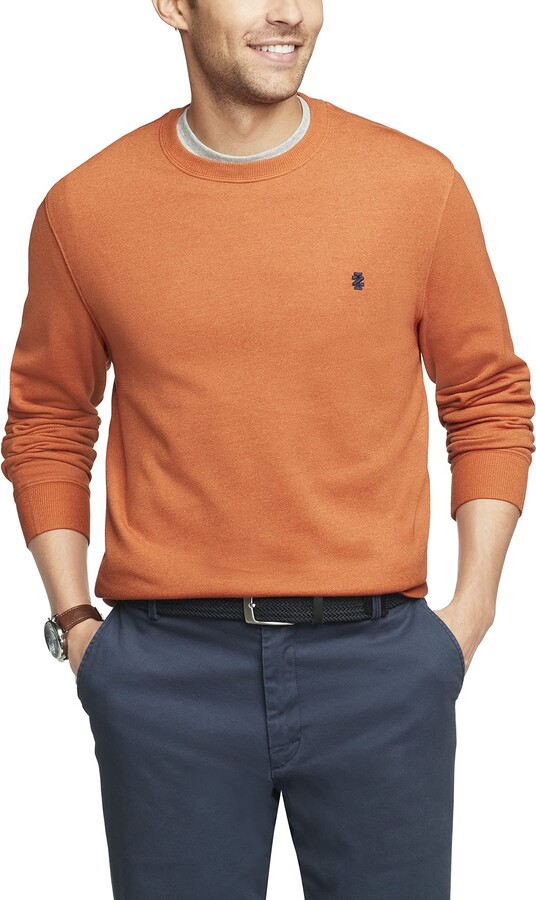 Izod Men's Big and Tall Advantage Performance Crewneck Fleece