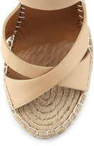 Thumbnail for your product : Joie Lena Leather Espadrille Sandal, Nude